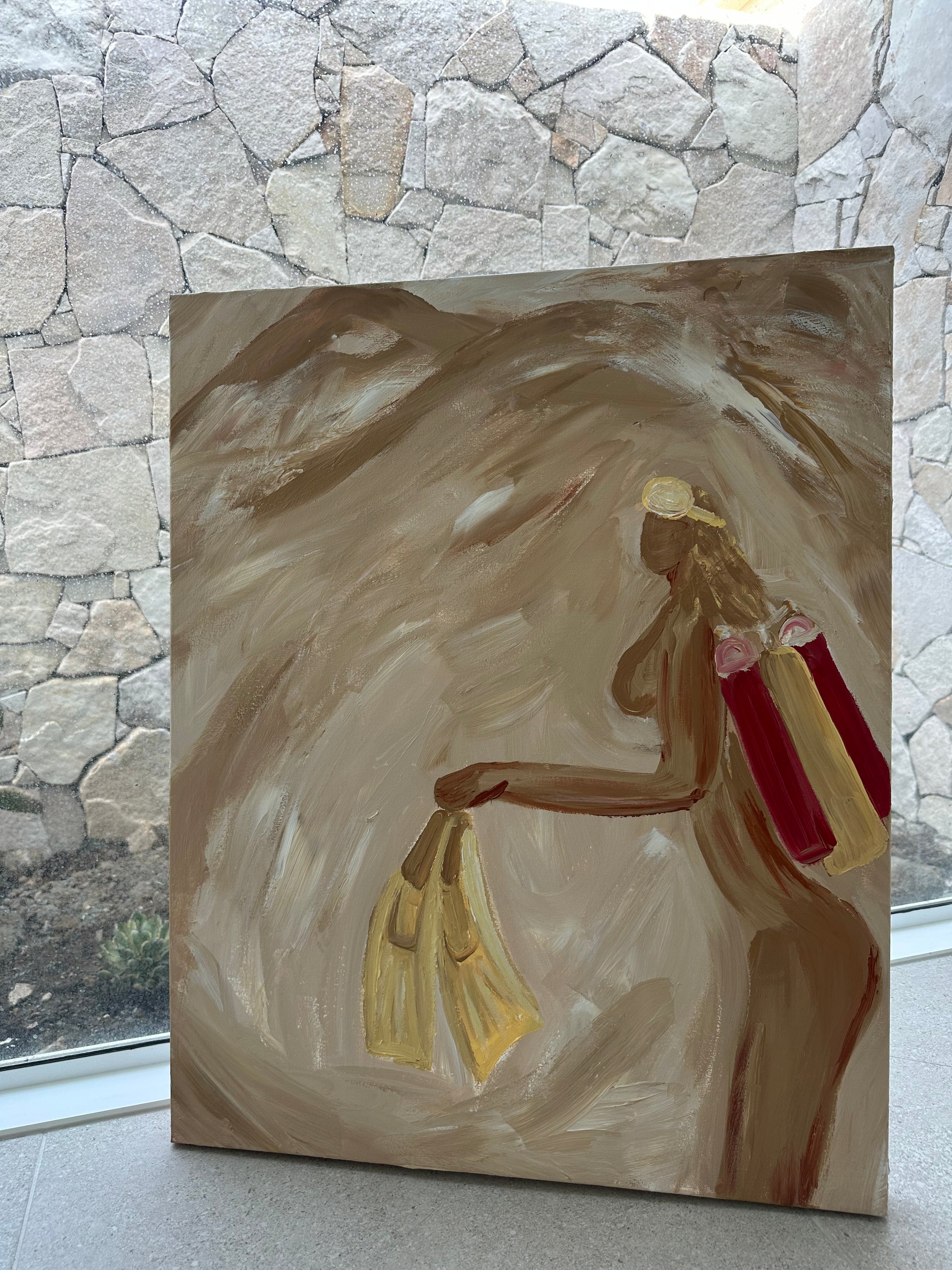 Scuba - Original Canvas