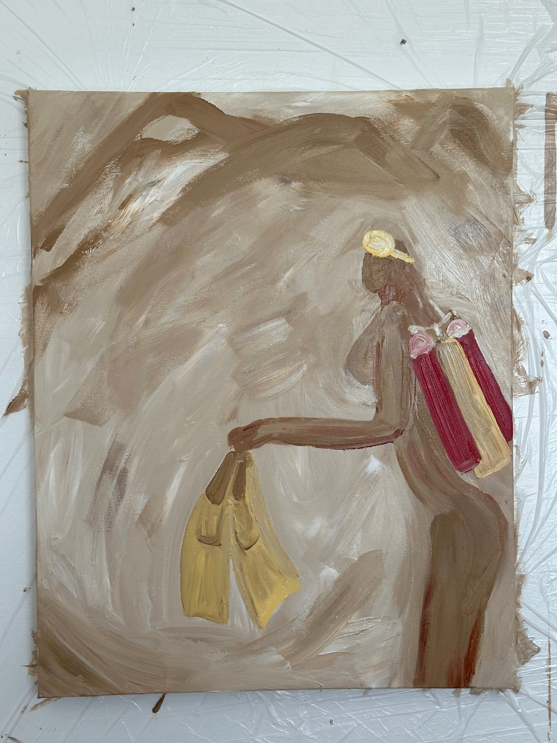 Scuba - Original Canvas