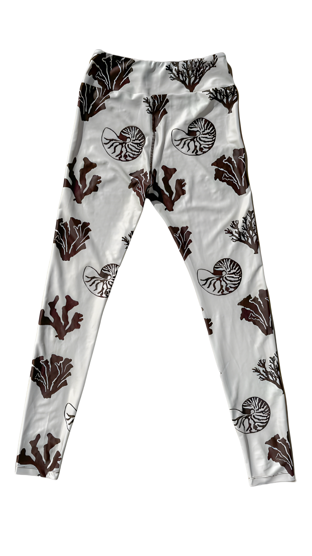 WOMANS UV50+ LEGGINGS - COCOA CORAL
