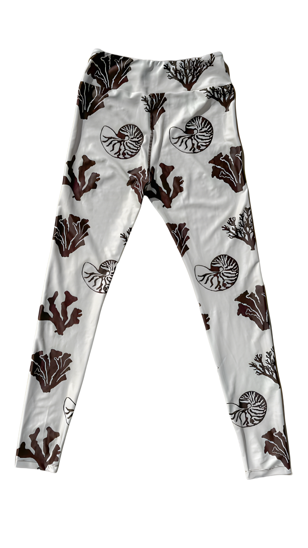 WOMANS UV50+ LEGGINGS - COCOA CORAL