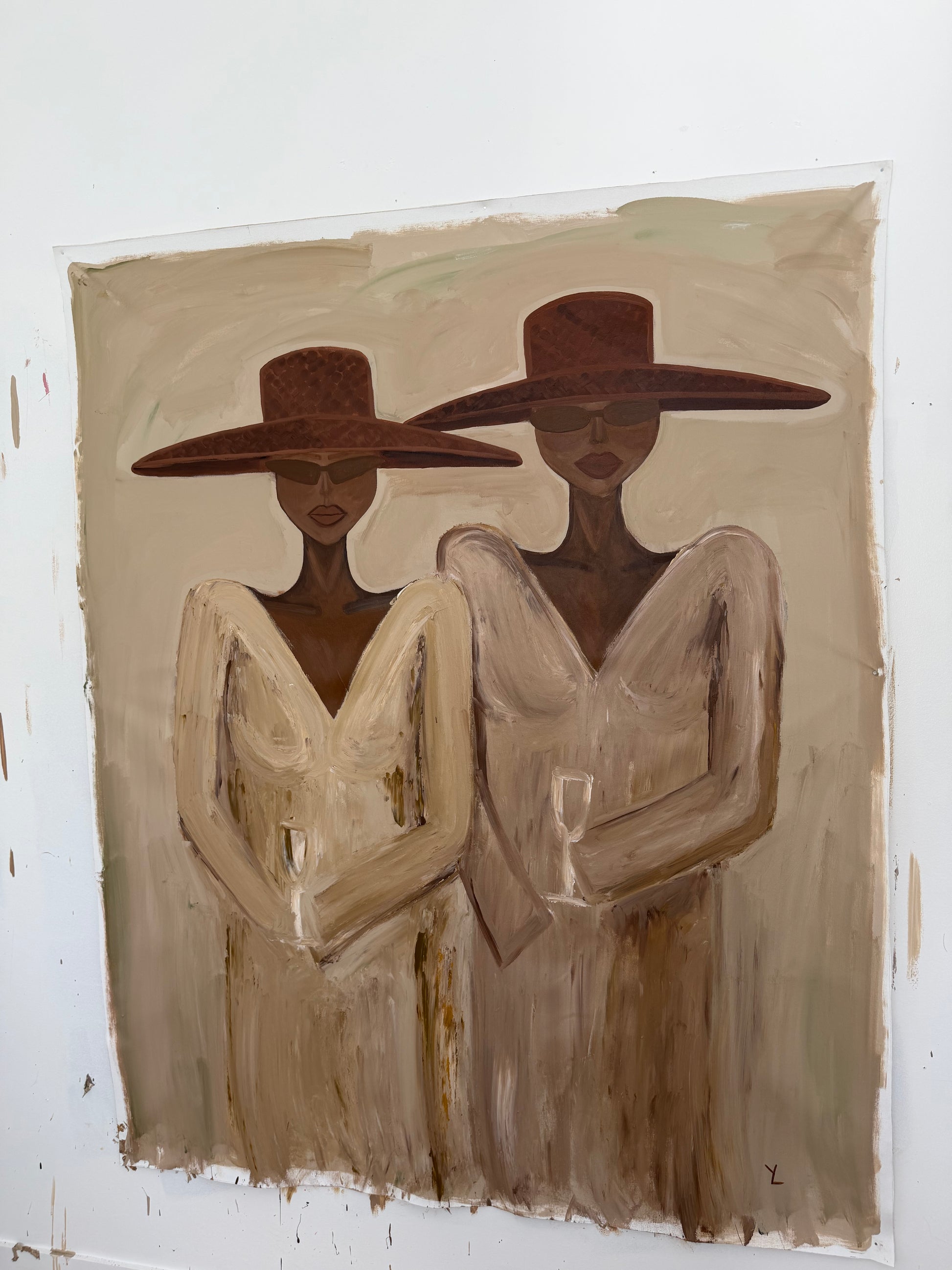 La Sorelle - Original Canvas