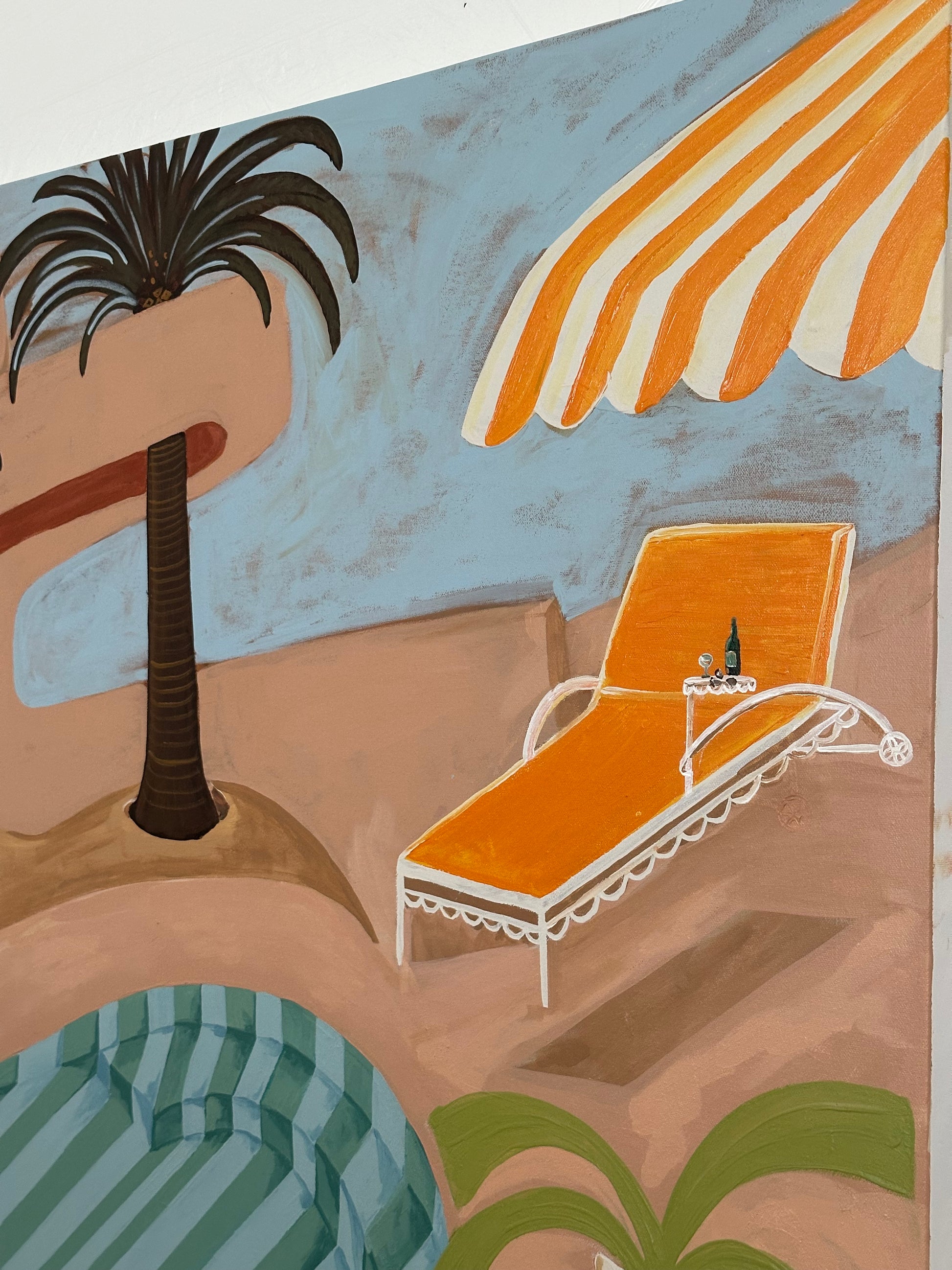 ‘Bilinga Palms' - Limited Edition Print