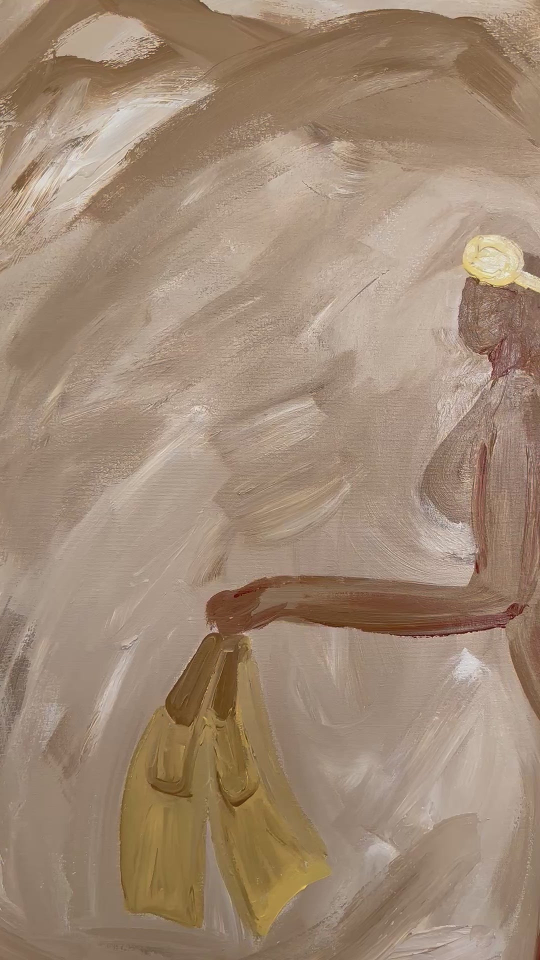 Scuba - Original Canvas